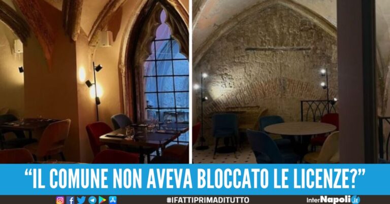 Apre una pizzeria in una chiesa nel centro storico di Napoli, scoppia la polemica