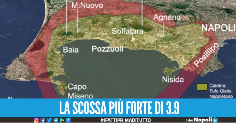 Nuovo sciame sismico nei Campi Flegrei, 15 scosse nella notte tra il 1 e 2 maggio