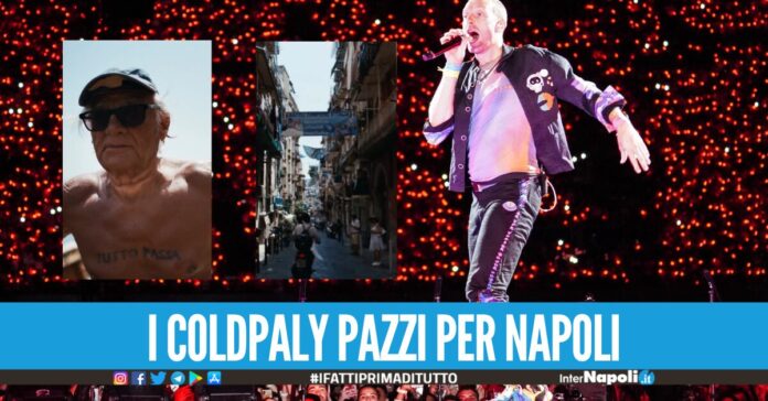 I Coldplay omaggiano Napoli con un documentario: 