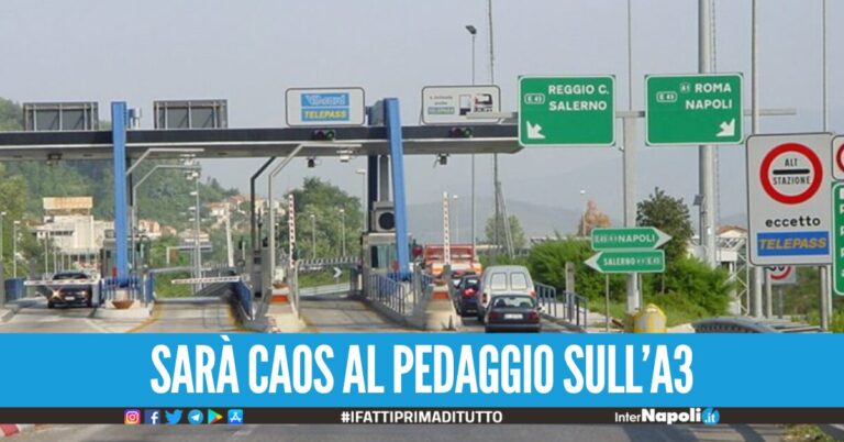 Niente più Visa e Mastercard per il pedaggio sull’A3 Napoli-Salerno, scatta la protesta