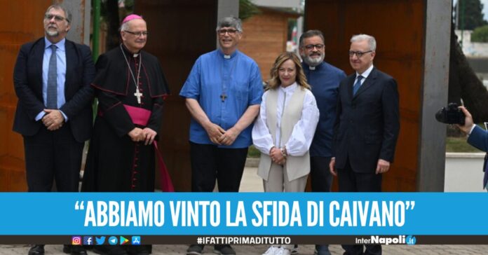 iorgia Meloni a Caivano: 