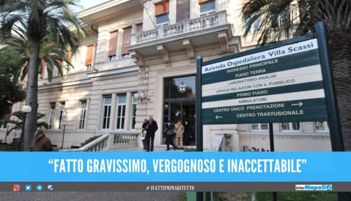 'Fatto gravissimo, vergognoso e inaccettabile'