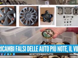 Sequestrati 500mila pezzi d'auto 'pezzotti', blitz anche in Campania