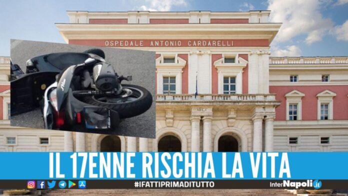 Scontro tra una Punto e un Sh a Casalnuovo, 2 minorenni ricoverati in ospedale