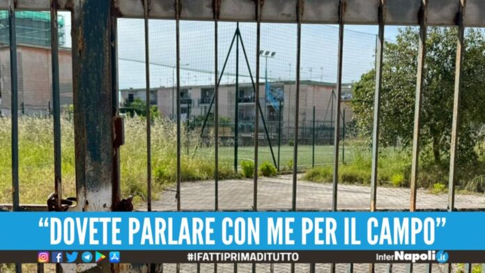 Gestiva un campo di calcetto a Ponticelli, denunciato il falso custode