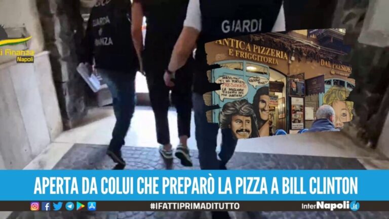 Riciclaggio e camorra, sequestrata la pizzeria 'Dal Presidente'