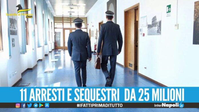 Fatture false per 100 milioni di euro, indagine anche anche a Napoli
