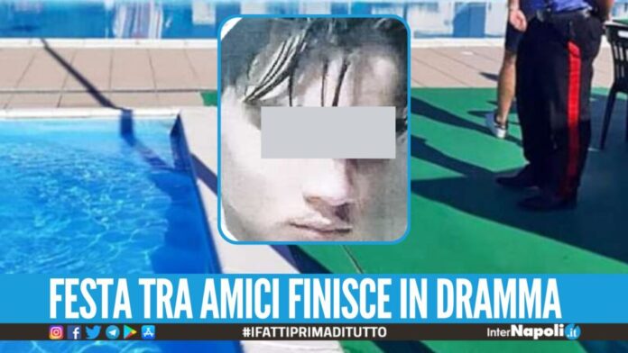 Cristian muore dopo il tuffo in piscina, tragedia a Castel Volturno