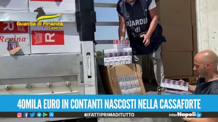 Blitz nei depositi dei contrabbandieri a Quarto e Cardito, 3 arresti