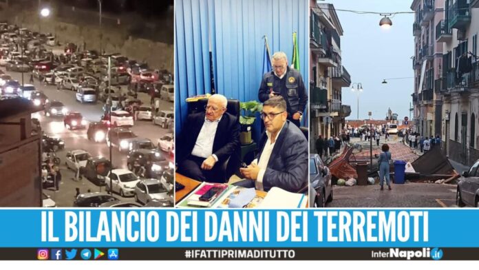 Sgomberate 36 famiglie e 3 edifici a Pozzuoli, il Prefetto invia le brandine
