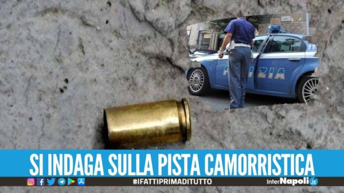 Indagini sui colpi di pistola polizia