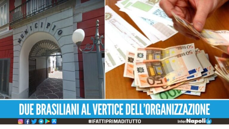 Imprenditori, vip e calciatori con la falsa residenza a Villaricca: arrestati dipendenti comunali