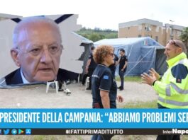 Emergenza nei Campi Flegrei, De Luca: "Chiederemo una mobilitazione straordinaria"