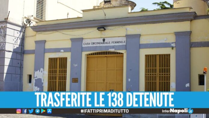Chiude il carcere femminile di Pozzuoli, manca l'agibilità dopo le scosse