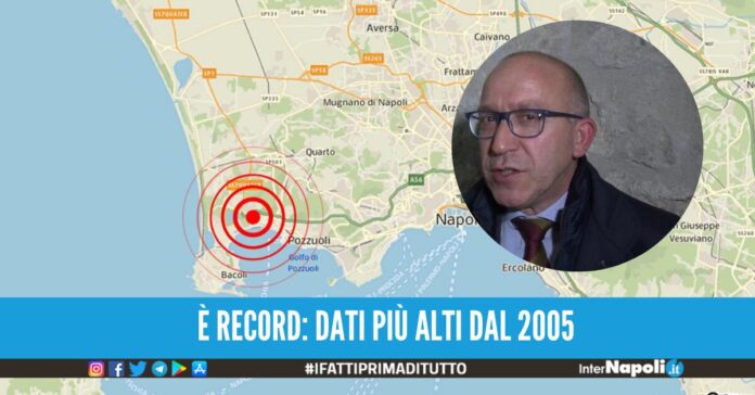1252 terremoti. Numero più alto dal 2005.