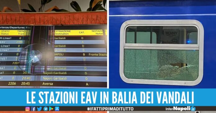 raid stazioni eav piscinola soccavo