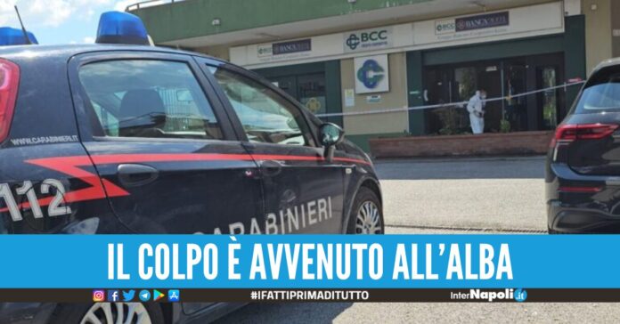 colpo in banca salerno