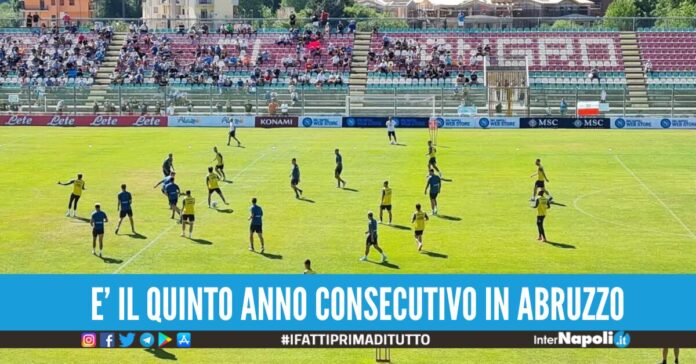 ritiro napoli castel di sangro