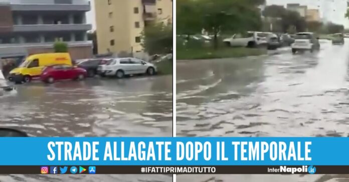 maltempo giugliano villaricca