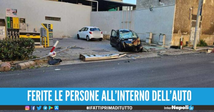 incidente calvizzano mugnano (foto Il Mattino)