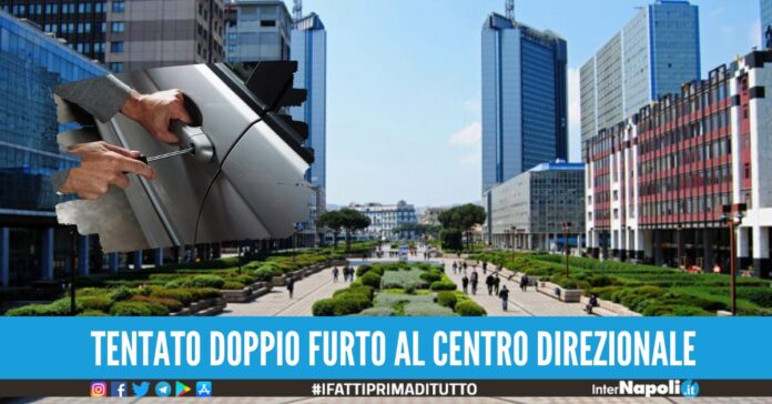 furto d'auto centro direzionale