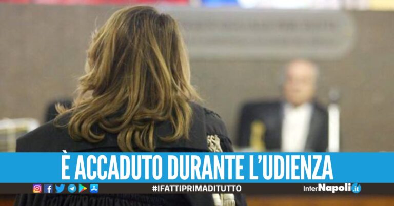 Processo per violenza sessuale a Napoli, pm aggredita dall’imputato e dalla mamma