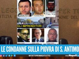 Politica, camorra e cemento a S. Antimo inflitti 243 ai Puca-Verde-Ranucci, condannati anche i 3 fratelli Cesaro