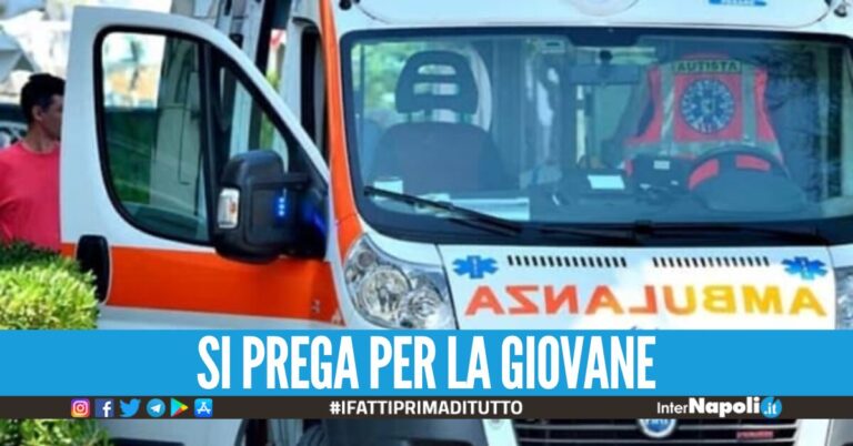 Dramma nel Casertano, 18enne precipita dal quarto piano: è gravissima