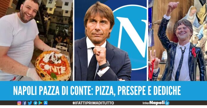 Antonio Conte allenatore del popolo, ha ricondiviso su Ig le stories dei tifosi napoletani