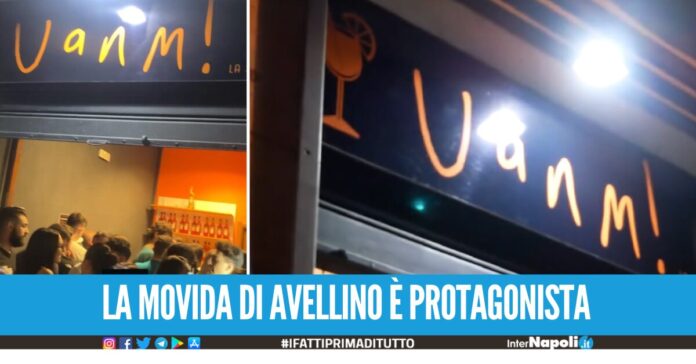 Avellino città regina della movida, spopola lo spritz a 1 euro di 'Uanm'