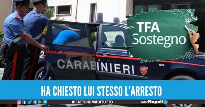 Insegnante originaria della provincia di Caserta celebra la specializzazione al TFA, ma nella dedica sui social non menziona il marito che la minaccia di morte. L'uomo è stato arrestato dai Carabinieri su sua stessa richiesta
