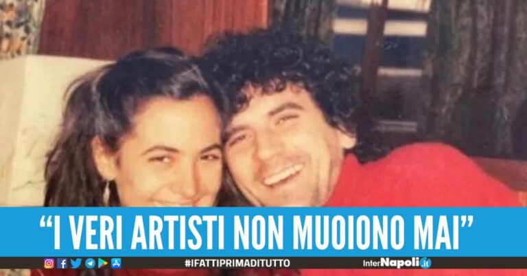 Barbara D'Urso dedica a Massimo Troisi su Instagram