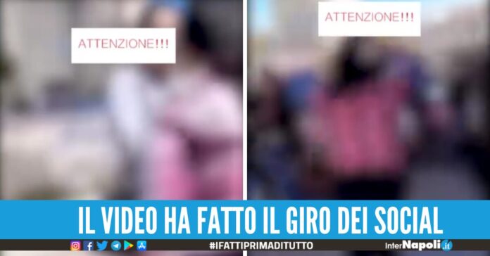 rissa con strascino torre annunziata
