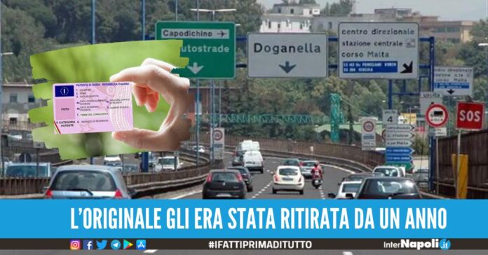 patente falsa tangenziale napoli