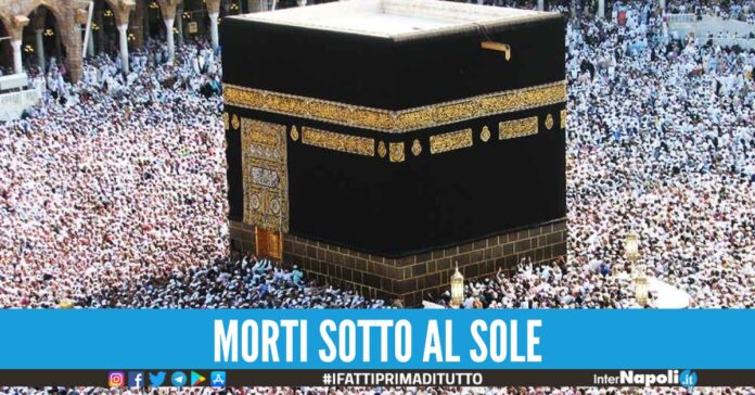 Morti durante il pellegrinaggio a causa del caldo.