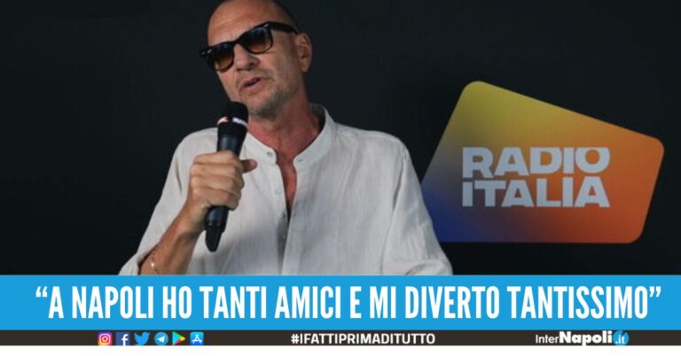 Biagio Antonacci innamorato di Napoli: “Città speciale e accogliente, ho pensato di venire a vivere qui”