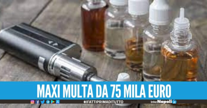 Casalnuovo, sospesa azienda che produce liquidi per sigarette elettroniche