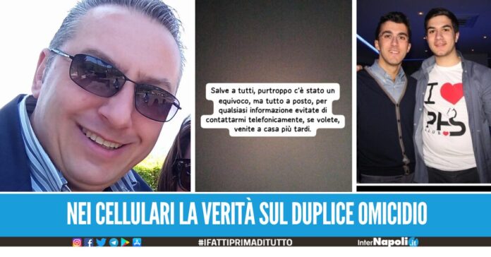 “E' tutto apposto, c’è stato un equivoco...”, lo stato WhatsApp della moglie di Antonio Mangiacapre dopo il duplice omicidio Marrandino