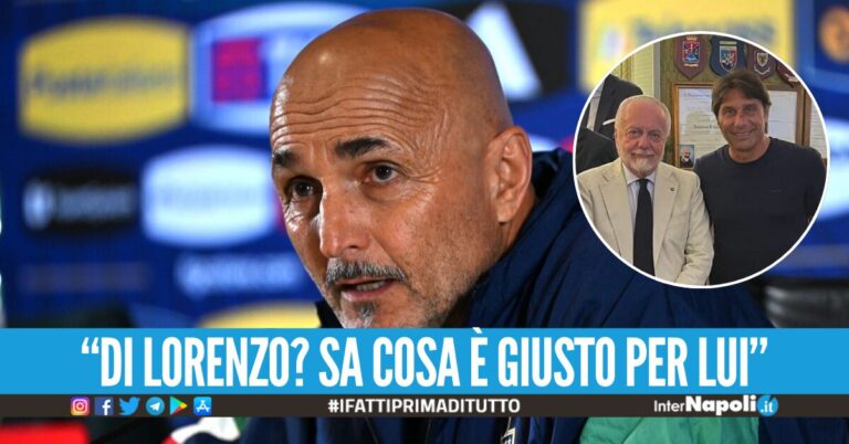 Spalletti su Conte al Napoli: “È un allenatore top, ora il Napoli può tornare in alto”