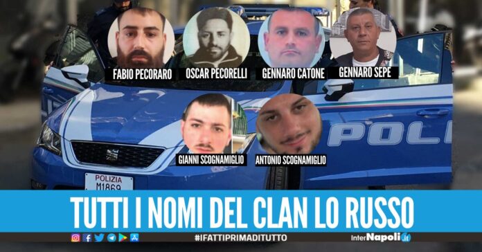 L'ultima spallata agli eredi del clan Lo Russo, i nomi di tutti gli indagati
