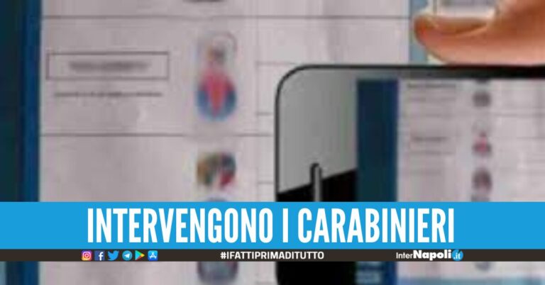 Elezioni, cellulari nelle cabine elettorali: denunce in provincia di Napoli