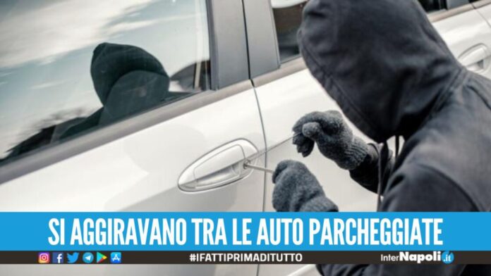 Rubavano le auto a Giugliano, presi 2 ragazzini di Mugnano