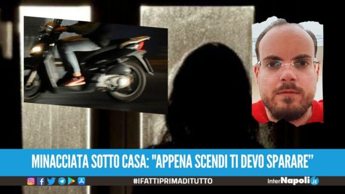 Costretta a rimanere con il nipote dei Contini, sfilata di scooter sotto casa per intimidirla