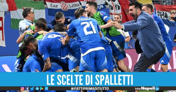 formazioni ufficiali svizzera-italia