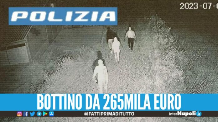 Partivano da Caserta per rubare in 4 regioni, sgominata la banda.