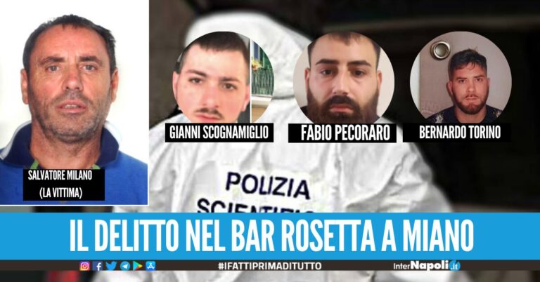 Ras ucciso nel bar a Miano, identificato il commando che uccise Salvatore Milano