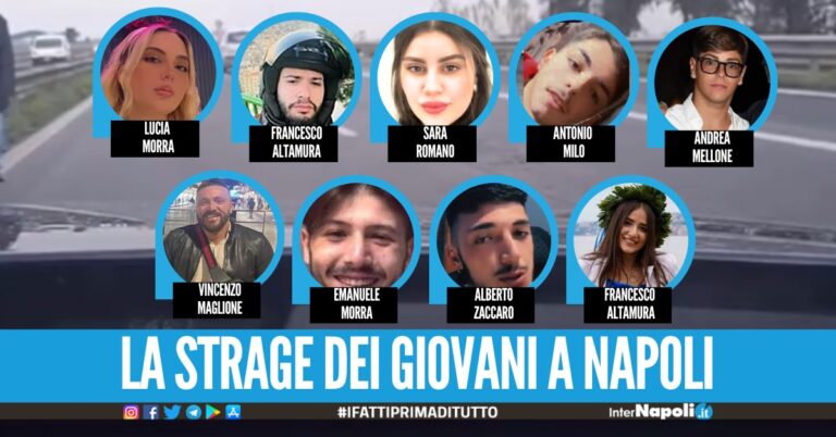 Incidenti a Napoli, la lunga scia di morte: le vittime sono quasi tutti giovani