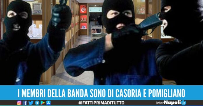 rapina gioielleria afragola