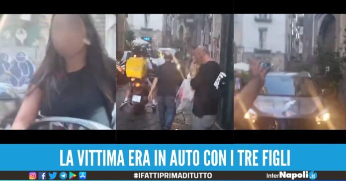 video donna aggredita napoli