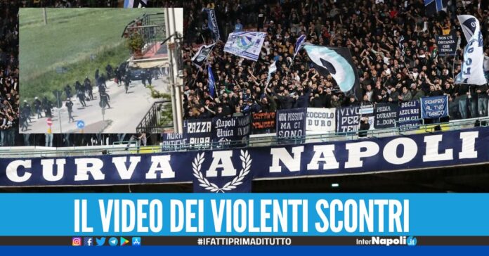 Agguato degli ultras della Curva A del Napoli ai 'nemici', 24 tifosi indagati